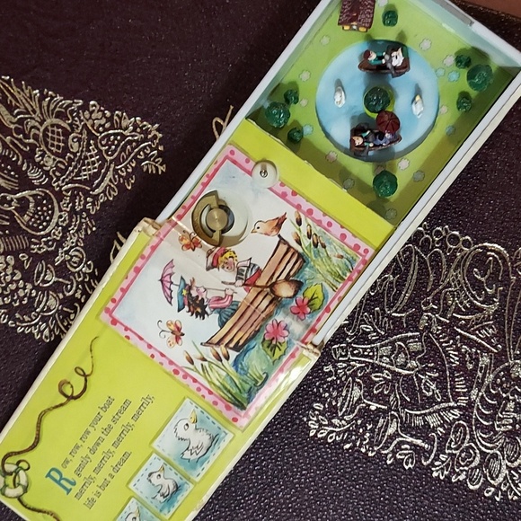 2006 Animated Music box - Row Row Your Boat, Rare Collectible toy - Picture 6 of 11